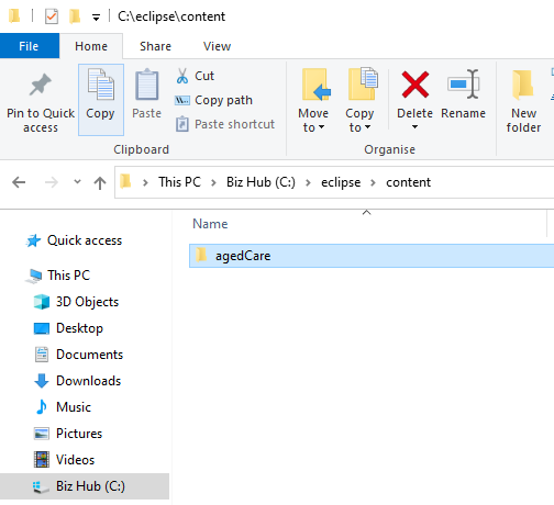 Content folder agedCare
