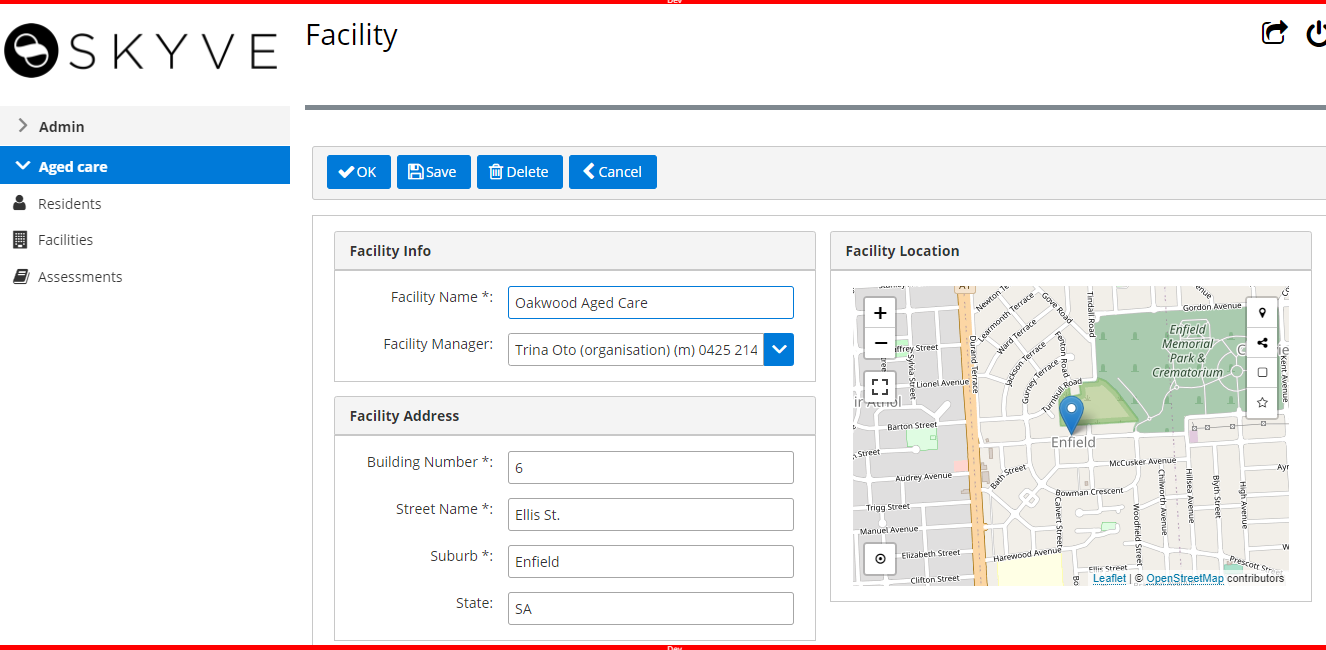 Facility document